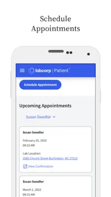 Labcorp | Patient android App screenshot 1