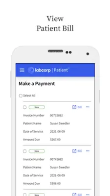 Labcorp | Patient android App screenshot 3